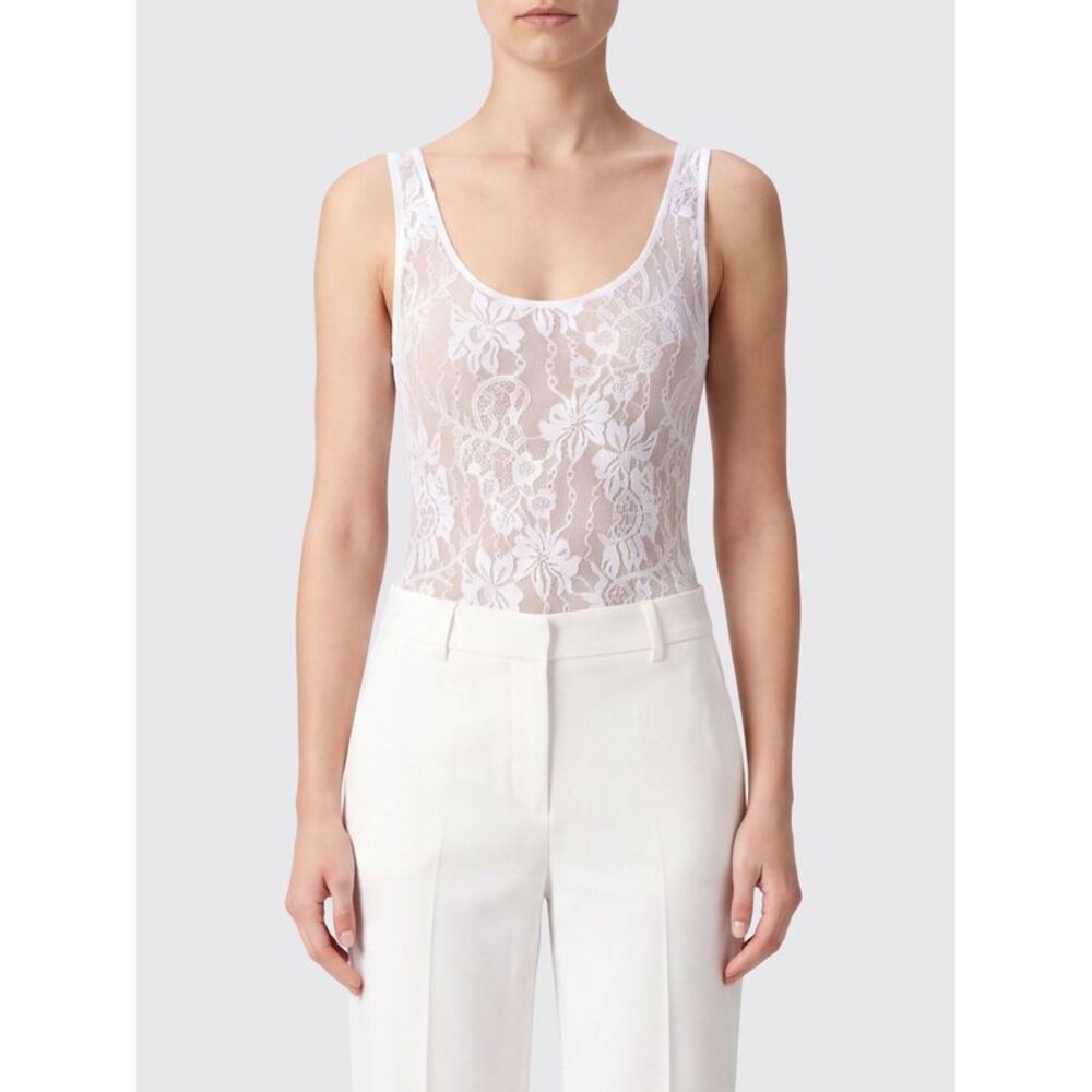 Zimmermann Women Zimmermann Off-The-Shoulder Sheer Lace Evening Top